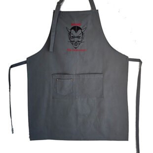 Demon Dude’s Embroidered BBQ Apron